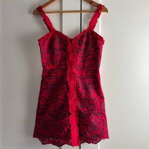 Forever 21 Red Mini Dress Size S